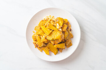 Stir Fried Pumpkin with Egg