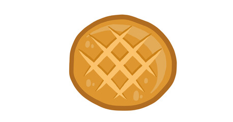 yummy baguette bread illustration