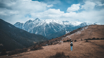 view from the top of the mountain
