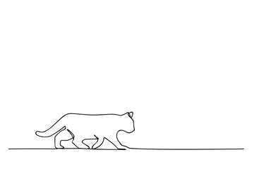 walking simple vector sketch single one or continuous line
