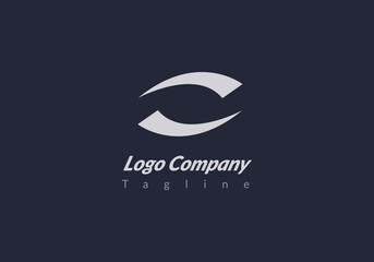 business company corporation logo design template vektor symbol