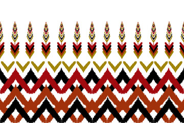geometric oriental pattern ethnic background design, tapestry, wallpaper, clothing, wrap, batik, fabric, embroidery illustration vector