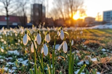 Obraz premium colorful bouquet of wildflowers in a verdant meadow Generative AI