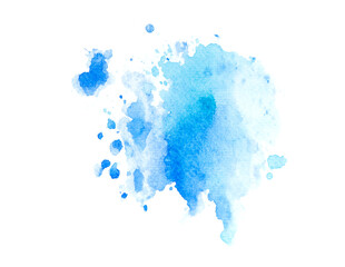 blue watercolor