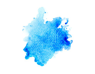 blue watercolor