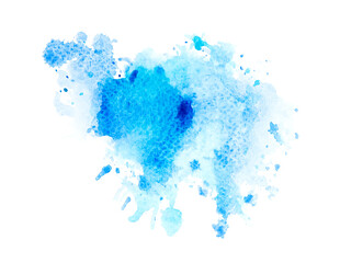 blue watercolor