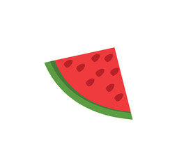Watermelon design. Watermelon icon. Watermelon vector design.