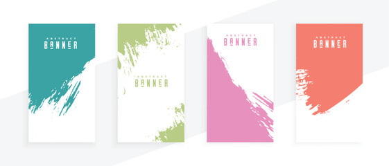 hand painted watercolor splatter standee in collection