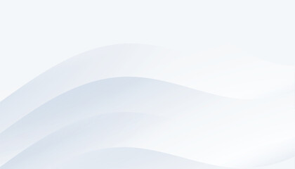 neumorphic white layer abstract wallpaper with empty space