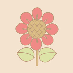 illustration of a flower