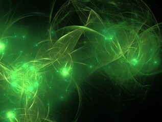 Imaginatory fractal abstract background Image