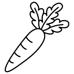 illustration of a carrot