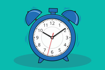 Free vector alarm clock concept illustration