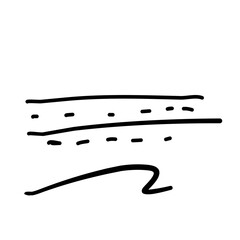 Vector, illustration,  hand drawn lines,  art lines, scribble design elements. of art brushes , pen and pencil.