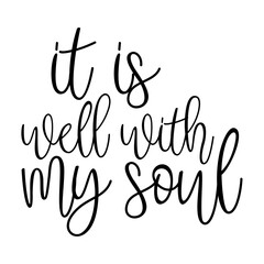 Christian lettering quote design