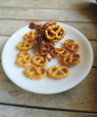 food on a plate