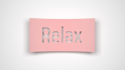Paper note relax