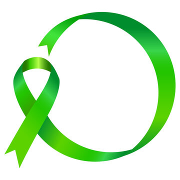 Green Ribbon Awareness Achondroplasia Adrenal Cancer Bipolar Disorder Eye  Cancer Glaucoma Infantile Scoliosis Isolated On White Background Vector  Illustration Stock Illustration - Download Image Now - iStock