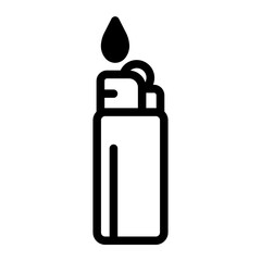 lighter line icon