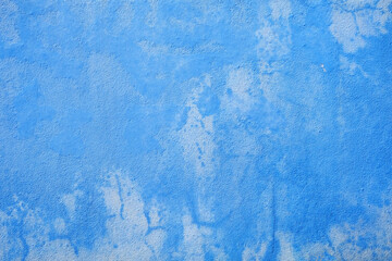 Blue Grunge Concrete Wall for Background.