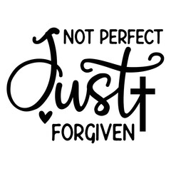 Christian typography illustration