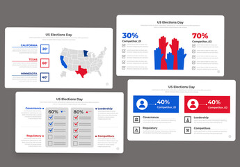 Us Elections Day Presentation Design Template