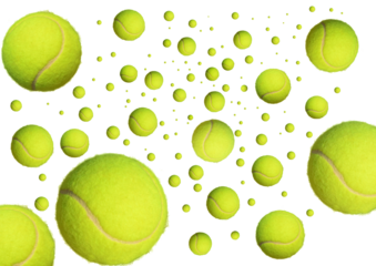 tennis ball seamless pattern isolated moving