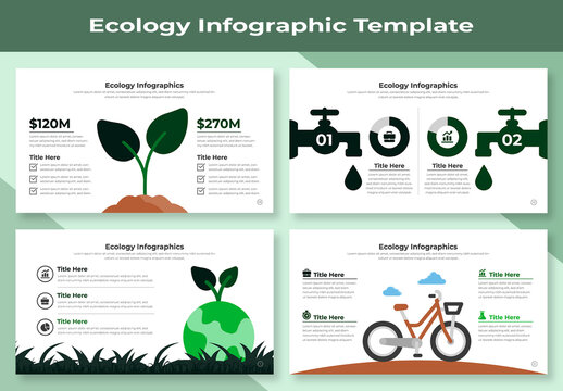 Ecology Multicolor Infographic Layout
