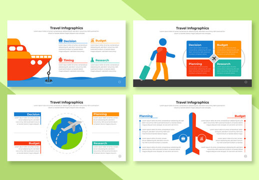 Travel Infographic Presentation Layout