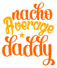 Cinco typography illustration