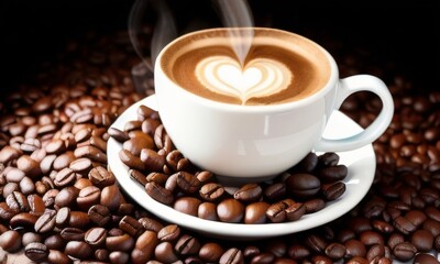 Fototapeta premium A cup of coffee images