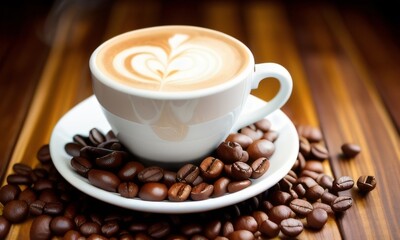 Fototapeta premium A cup of coffee images