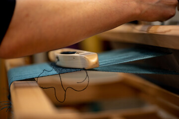 métier à tisser couture