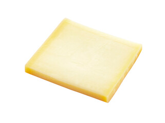 parmesan cheese on white background