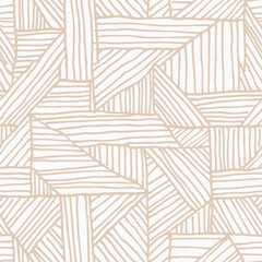 Seamless abstract hand drawn pattern