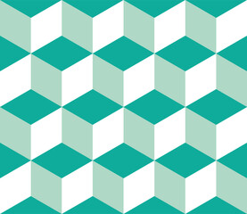 Seamless geometric 3 d pattern