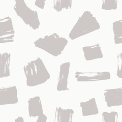 Seamless abstract pattern with hand drawn stains