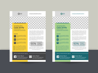 Case Study Template Design