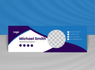Standard And professional Email Signature  design