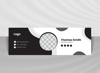 Standard And professional Email Signature  design