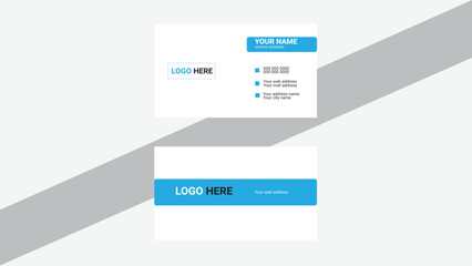 modern business card design . double sided business card design template . flat gradation business card inspiration.Creative and clean corporate business card template. Vector illustration. Stationery