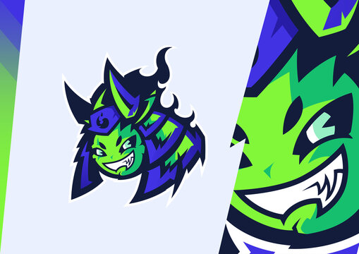 Bean Samurai Vector