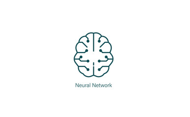 Vector Illustration of Neural Network: Mimicking the Functionality of the Human Brain