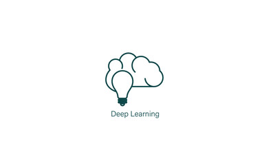 Vector Illustration of Deep Learning: Teaching Computers to Think Like Humans