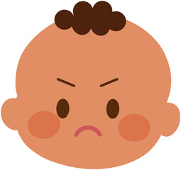 Angry Newborn Baby lcon