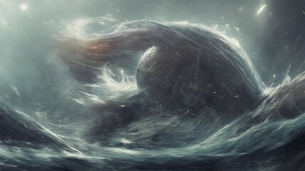 Abstract Background HD, AI Generated 