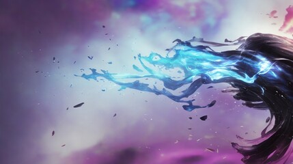 Abstract Background HD, AI Generated 