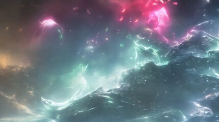 Abstract Background HD, AI Generated 