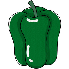 green bell pepper