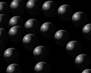 white circle shadow on abstract black background wallpaper